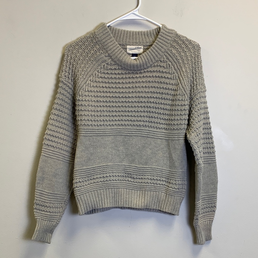 Universal Thread Light Gray Women's Sweater